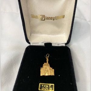 Disney Castle Gold Charm